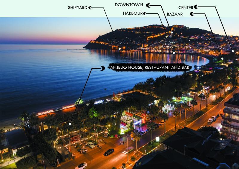 Anjeliq House Hotel Alanya Exteriér fotografie